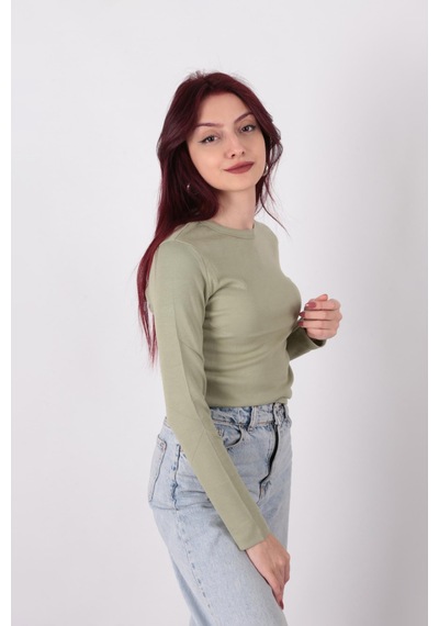 Busem W0010820 Kadın Bluz Su Yeşil