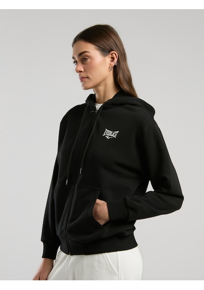 Everlast Ever Classics Wmn Siyah Kadın Kapüşonlu Full Zip Sweatshirt Siyah