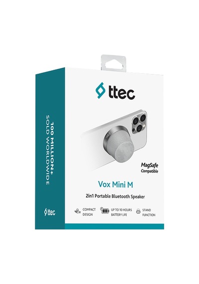 Ttec Vox Mini M Magsafe Uyumlu 2 Si 1 Arada Kablosuz Bluetooth Hoparlör
