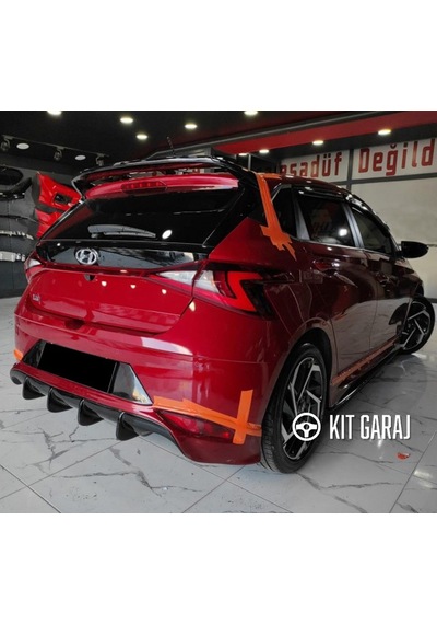 Kit Garaj Hyundai İ20 2019+ Arka Ek Plastik Boyasız