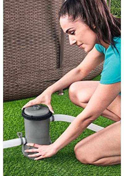 Ayrex Bestway İntex Havuzlarla Uyumlu 58383 + 58094 2006lt Devirdaim Motoru Filtre Seti Bw716