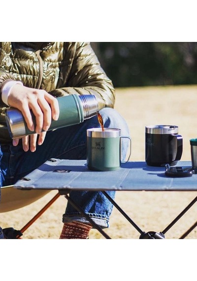 The Legendary Camp Mug Kapaklı Termos Bardak 0.35l 12oz - Hammertone Green