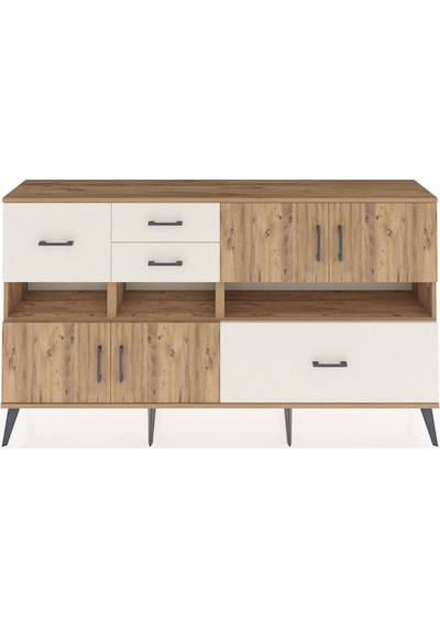 Arges Konsol 5 Raflı 4 Çekmeceli 4 Kapaklı 176x30x99 Çam-çam/aytaşı Atlas Çam/aytası - Atlas Çam Arges Konsol 5 Raflı 4 Çekmeceli 4 Kapaklı 176x30x99 Çam-çam/aytaşı Atlas Çam/aytası - Atlas Çam