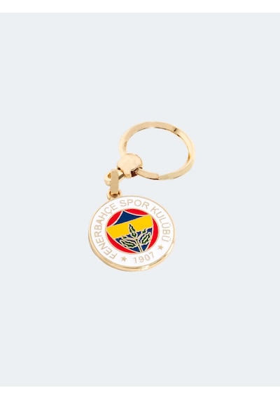 Klasik 6 Renk Logo Metal Anahtarlık- Çok Renkli