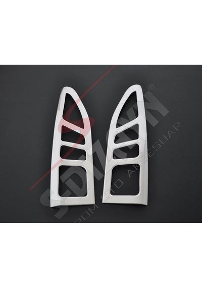 S-Dizayn  Citroen Berlingo Krom Stop Çerçevesi 2 Prç 2008-2011