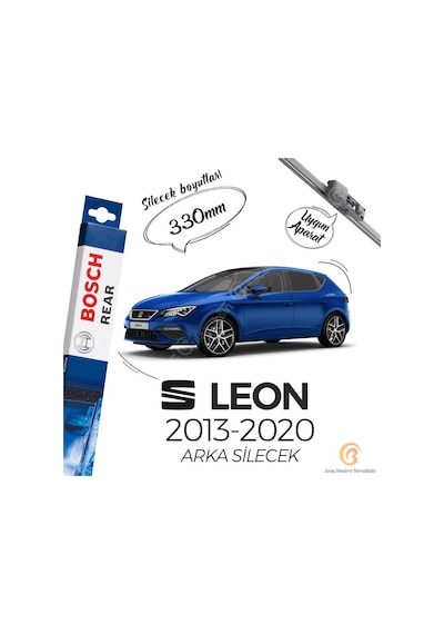 Bosch Rear Seat Leon 2013 - 2020 Mk3 Arka Silecek -  A331H