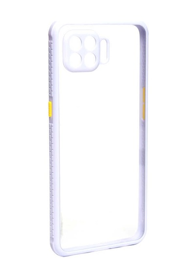 Zore Reno 4 Lite Kılıf Ogaa Kaff Kapak - Mor