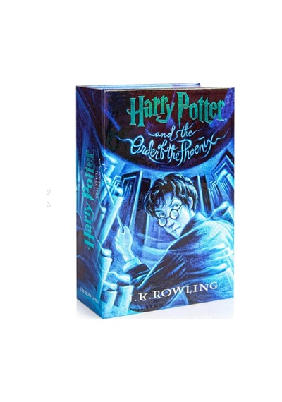 Kitap Görünümlü Kilitlenebilir Gizli Kasa Kumbara Harry Potter Zümrüdü Anka Yoldaşlığı Lisanslı