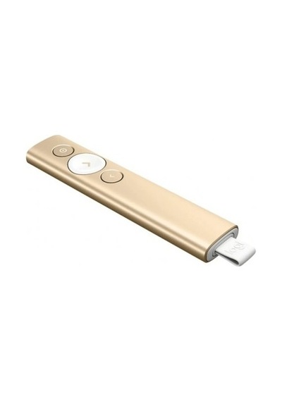 Altın Renk Sunum Kumandası, Usb Ve Bluetooth İle Kolay Kontrol