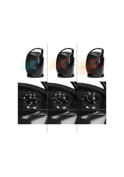 Simtech KM-1716-A 1500 W Fanlı Seramik Isıtıcı