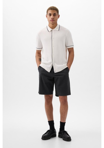 Gap V-frch - 12ınch Essentıal Short Erkek Şort 753848000 Siyah