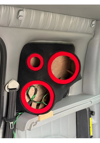Volkswagen Caddy Kelebek Cam 2 Takım Kırmızı Halkalı Pandizot