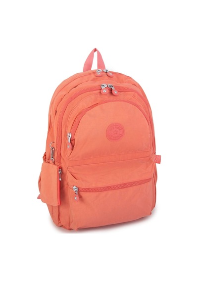 Nas Bag Unisex Zararlı Kimyasal İçermeyen Waterproof Sırt Çantası Somon Somon