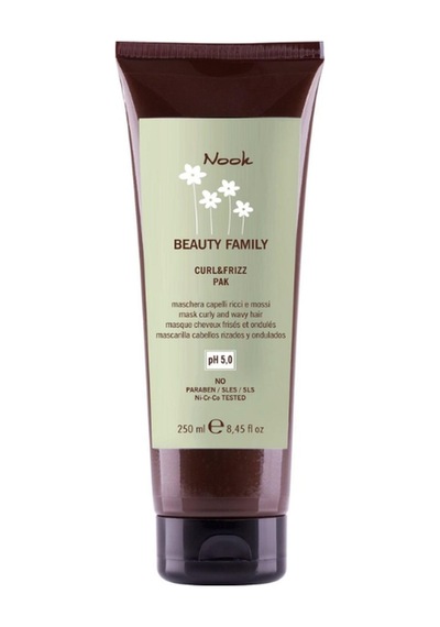 Nook Beauty Family Curl & Frizz Pak Maske 250 ML