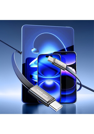 Ven-dens Vd-dc22cl Premium Usb-c To Lightning Örgülü Hızlı Şarj Kablosu