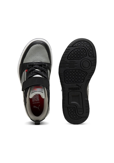 Puma Rebound V6 Lo Mid 90s Ac+ Ps Çocuk Günlük Ayakkabı 40503801 Siyah Siyah