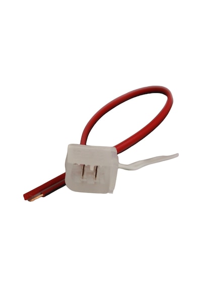 6x12mm Tek Yönlü Neon Soketi Tek Yönlü Konnektör Kablo Birleştirme Aparatı 12v Besleme Fişi 5 Adet
