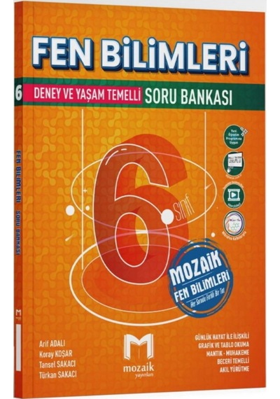 6. Sınıf Fen Bilimleri Soru Bankası Yeni 2026 Müfredat