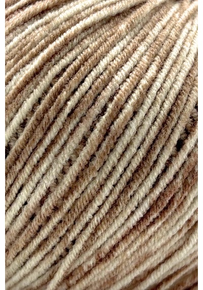 Premium Orijeans Renkli Amigurumi Ipliği Punch Panç Baby Soft Cotton 50 Gr Jeans Örgü Ipi Toprak