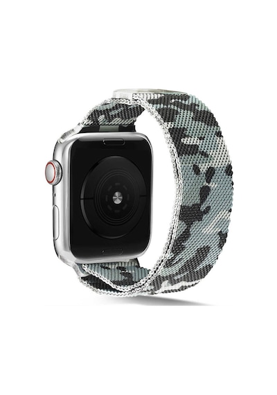 Ekılıf - Apple Uyumlu  Watch 44mm - Kordon Metal Kordon Krd-40 - No6