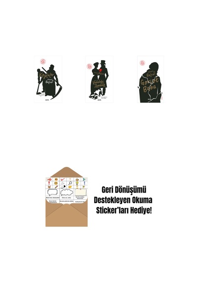 Köylüler + Vadideki Zambak + Goriot Baba + Okuma Sticker'ları