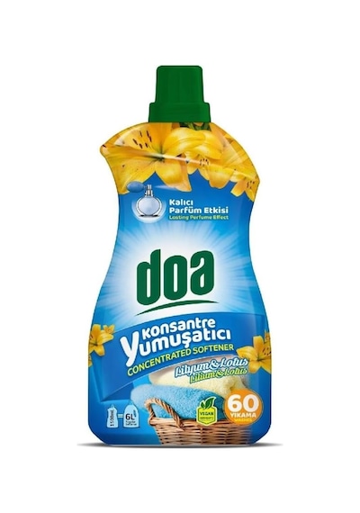 Konsantre Yumuşatıcı Lili Lotus Çiçeği 1500 Ml 0.75 LT - 2.5 LT - 12 KG