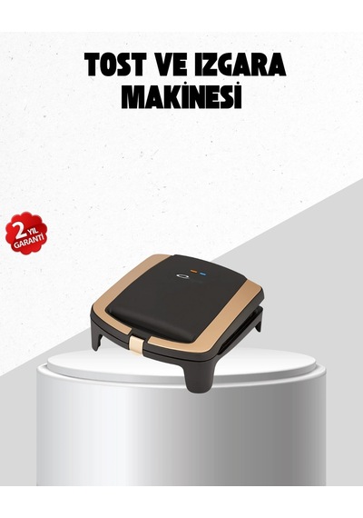 Tost Makinesi Ev Tipi Pratik Kullanım 4 Tost Kapasiteli