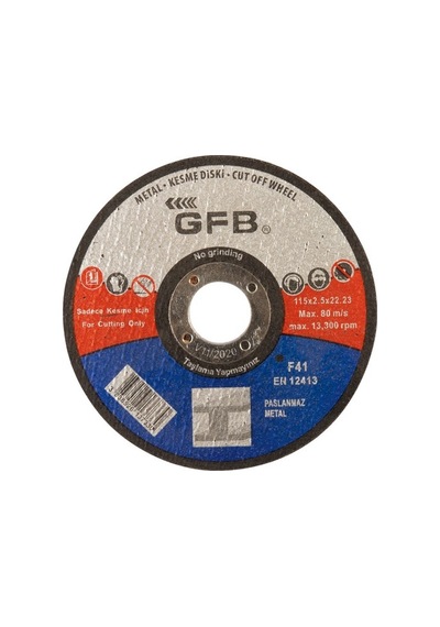 Gfb 2359 Metal 355x3,0x25.40 Mm Kesici Taş 5 Adet
