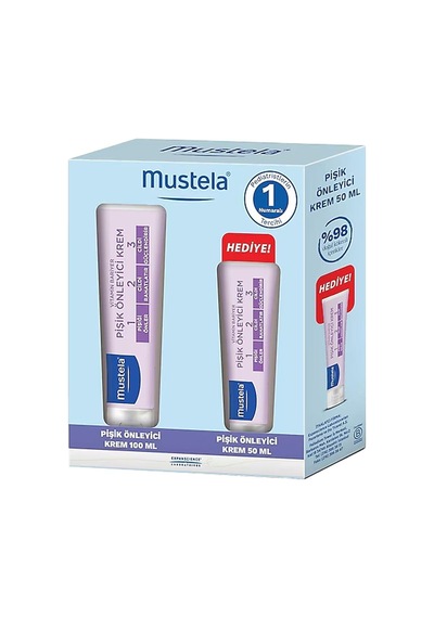 Mustela Vitamin Barrier 1-2-3 Pişik Önleyici Krem 100 Gr + 50 Gr Hediyeli