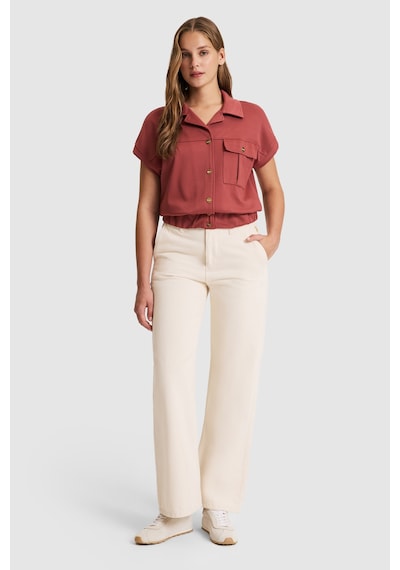 U.s. Polo Assn. Kadın Vişne Gömlek Örme 50325372-vr223