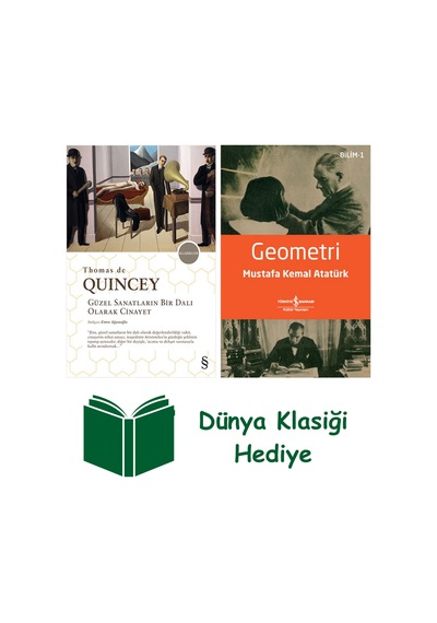 Güzel Sanatların Bir Dalı Olarak Cinayet + Geometri + Dünya Klasiği Hediye