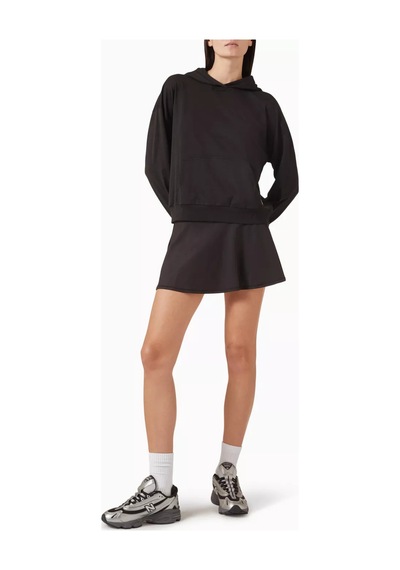 Vuori Esnek Örgülü Baseline Mini Etek, Atletik & Modern Siyah