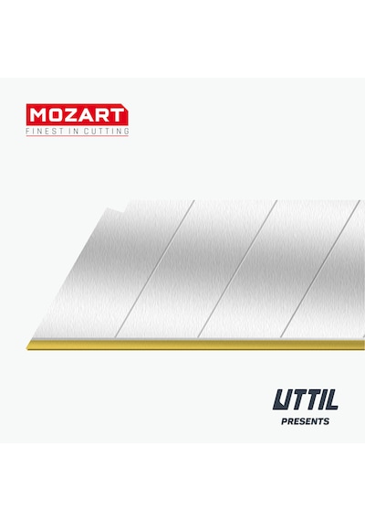 Mozart Blades 90180.051 Tin Kaplama 18mm Kır-at 100 Adet Y. Bıçak