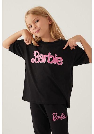 Barbie Short Siyah Kız Çocuk T-shirt 5274-42844 Siyah Barbie Short Siyah Kız Çocuk T-shirt 5274-42844 Siyah