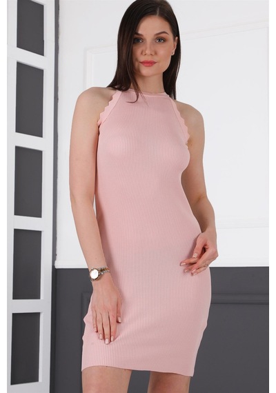Z2012 Dewberry Bayan Elbise-pembe Pembe