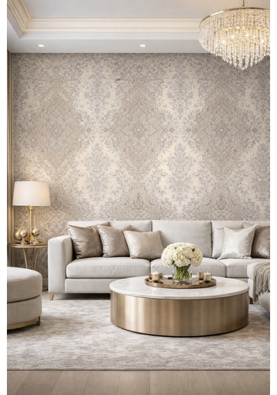21433 Avalon 5 M2 Duvar Kağıdı Çok Renkli