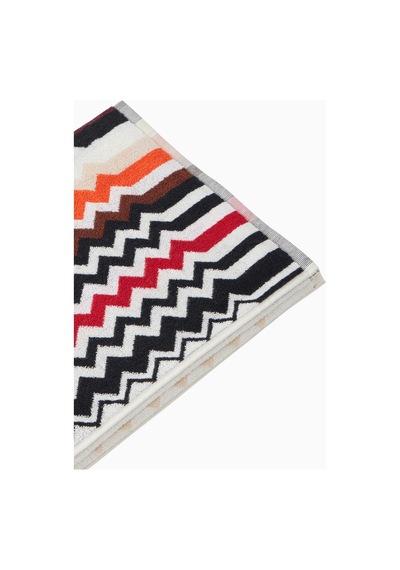 Missoni Best Zigzag %100 Pamuk Terry Banyo Havlusu Kırmızı-çok Renkli