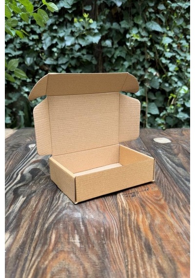 15x10x4cm Kilitli Kraft Kutu 25 Adet 1