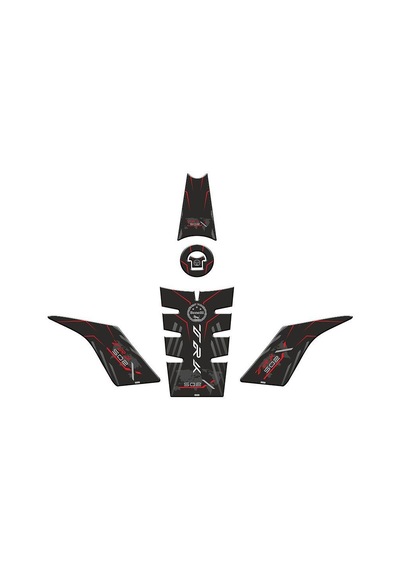 Benelli Trk 502 2017 - 2024 Uyumlu Tank Pad Set 005 Standart