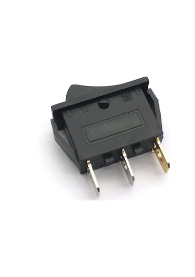 Ic-113A Dar Nokta Işıklı Anahtar On-Off 220V 10X25Mm Çap 5 Adet