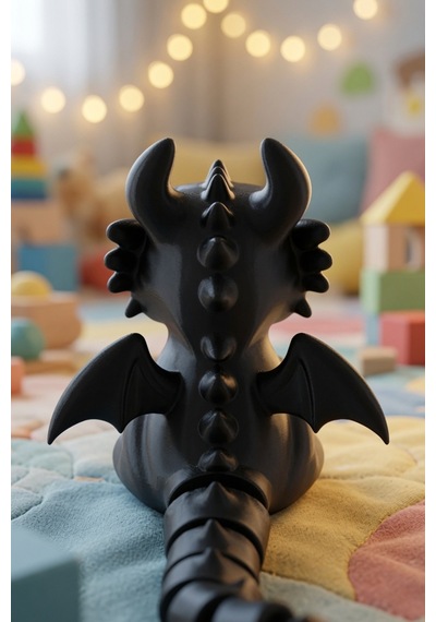Hareketli Kuyruklu Ejderha Figürü Toothless Ejderhanı Nasıl Eğitirsin Dekoratif Masa Üstü Obje Oyuncak Hediyelik Pla Figür 14 Cm