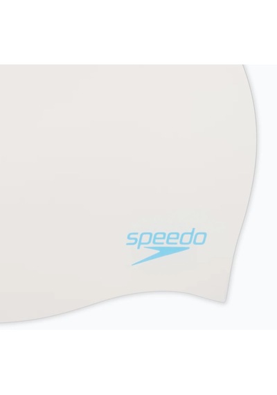Speedo Düz Kalıplı Silikon Çocuk Yüzme Bonesi Beyaz 8-7099017621 Beyaz