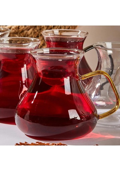 Perotti Ehl-i Keyf Luster Renkli 6'lı Çay Bardağı Seti 200 Ml Sku: Smg8690010590053