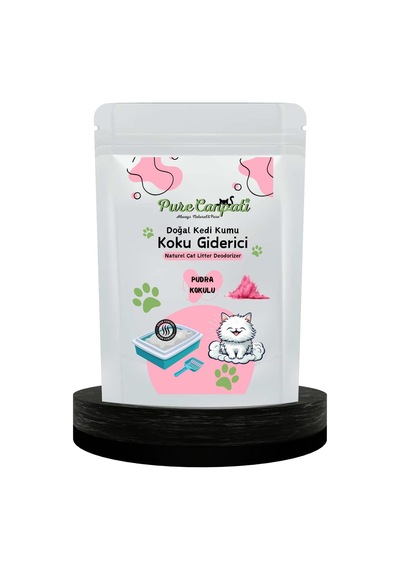 Kedi Kumu Koku Giderici- Kötü Kokuları Giderir - Doğal Koku Giderici -pudra Kokulu 240 Gr
