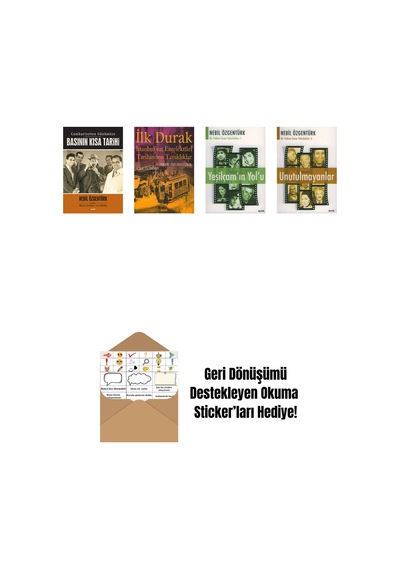 Nebil Özgentürk 4 Kitap Set + Okuma Sticker'ları