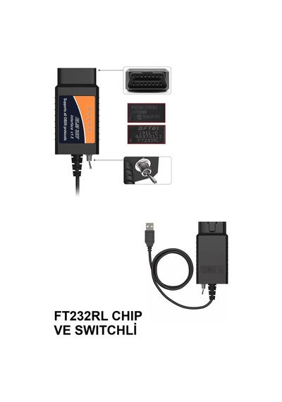 Hannah 1.5 V Ford Pic18f25k80 Ft232rl Çip Hs-can Ms-can Arıza Tespit Cihazı Ddt4all Peyren Uyum