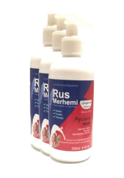 Olegovich Medicine Rus Merhemi Tüy Dökücü Azaltıcı Merhem 250 Ml 3 Adet