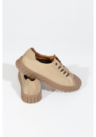Dgn 9872 Erkek Sneakers Ayakkabi Taba Tekstil