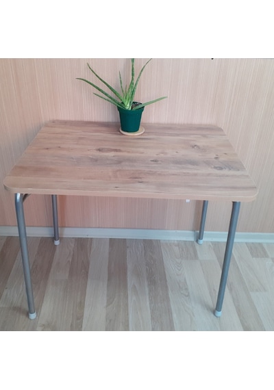 Depolife Depolife Katlanır Ayaklı Mutfak Balkon Yemek Çalışma Masası Ceviz (464145362)