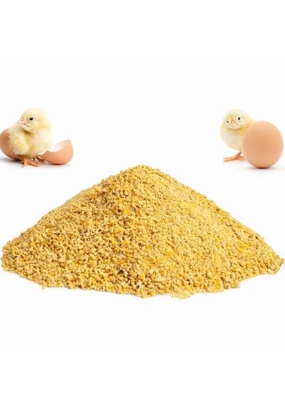 Civciv Büyütme Yemi Toz - 2 Kg Tavuk, Ördek,kaz, Bıldırcın Tüm Kanatlılar Için Civciv Yemi 2 Kg